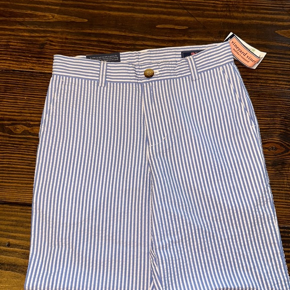 NWT Vineyard Vines Boys' Seersucker Breaker Pants - Picture 6 of 7